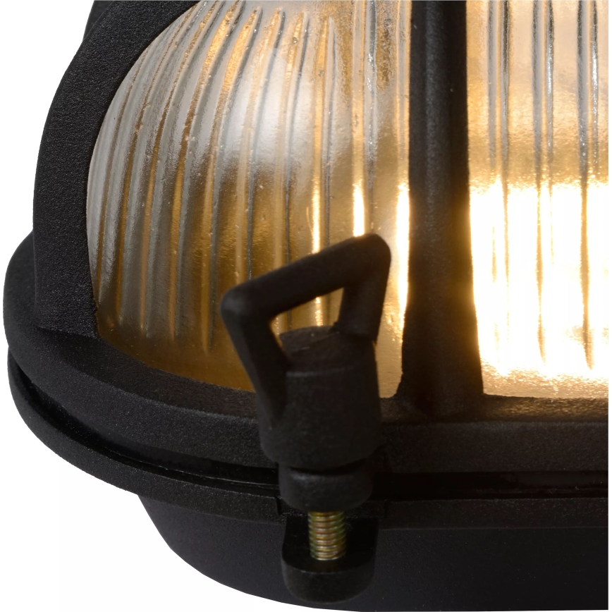 Lucide 11891/20/30 - Väli seinavalgusti DUDLEY 1xE27/40W/230V IP65 must