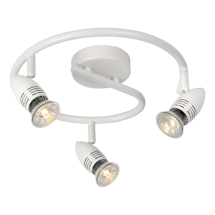 Lucide 13955/14/31 - LED-kohtvalgusti CARO-LED 3xGU10/5W/230V valge