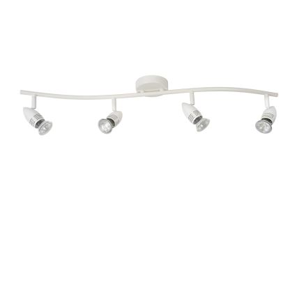 Lucide 13955/20/31 - LED Kohtvalgusti CARO-LED 4xGU10/5W/230V valge