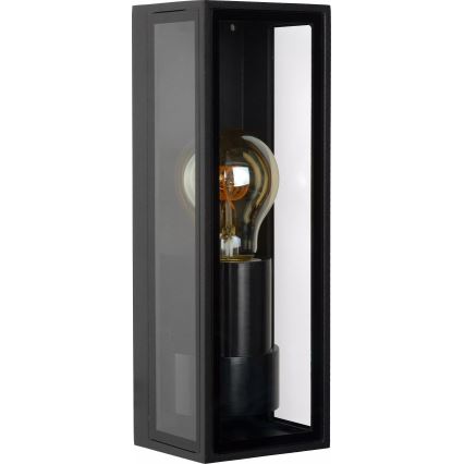Lucide 15802/01/30 - Väli seinavalgusti DUKAN 1xE27/15W/230V IP65 must