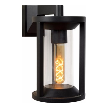 Lucide 15803/01/30 - Väli seinavalgusti CADIX 1xE27/15W/230V IP65 must