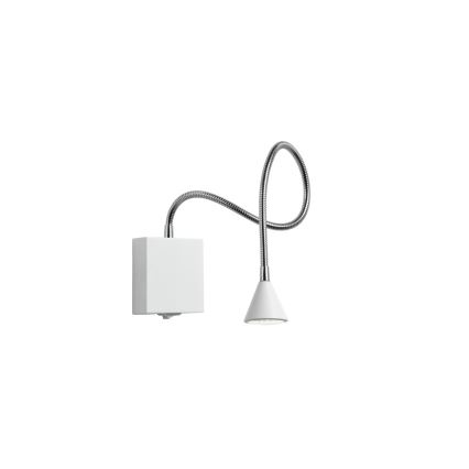 Lucide 18293/03/31 - LED Paindlik väike lamp BUDDY LED/4W/230V valge