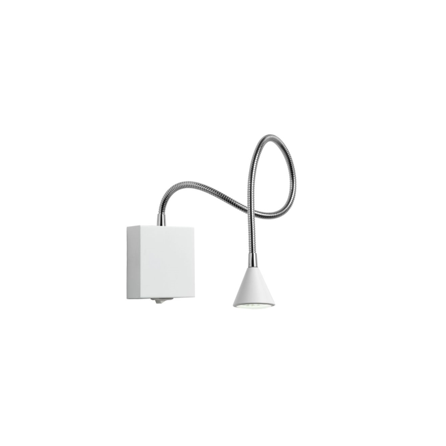 Lucide 18293/03/31 - LED Paindlik väike lamp BUDDY LED/4W/230V valge