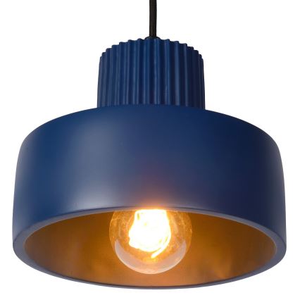 Lucide 20419/20/35 - Lühter OPHELIA 1xE27/40W/230V d. 20 cm sinine