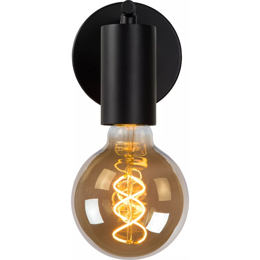 Lucide 21221/01/30 - Seinavalgusti LEANNE 1xE27/40W/230V must