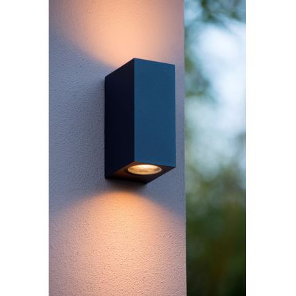 Lucide 22860/10/30 - LED Hämardatav väli seinavalgusti ZORA 2xGU10/5W/230V IP44