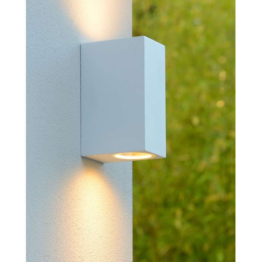 Lucide 22860/10/31 - LED Hämardatav väli seinavalgusti ZORA 2xGU10/5W/230V IP44