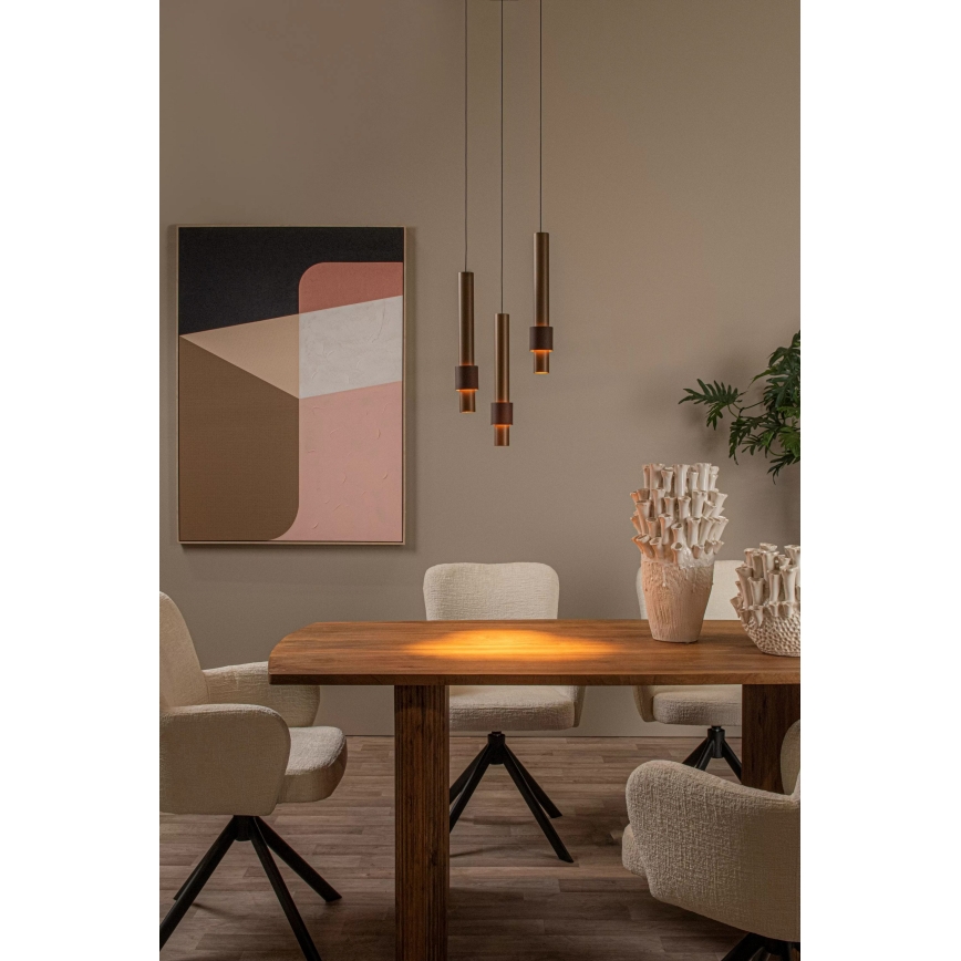Lucide 24402/15/96 - LED Hämardatav lühter MARGARY 3xLED/4W/230V messing