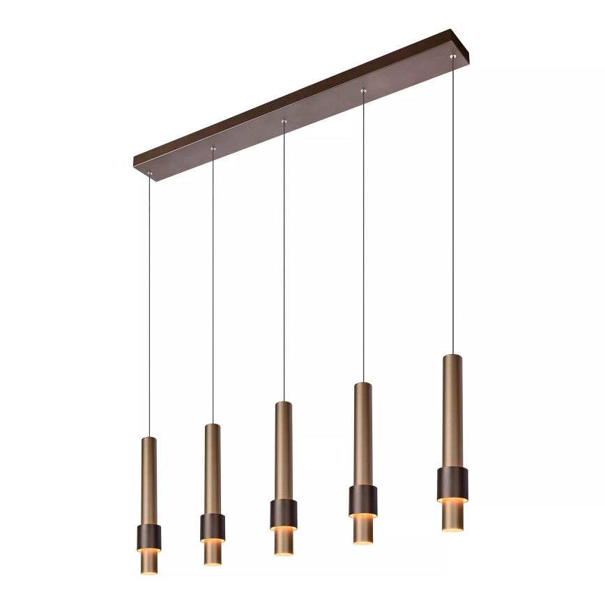 Lucide 24402/30/96 - LED Hämardatav lühter MARGARY 5xLED/4,2W/230V messing
