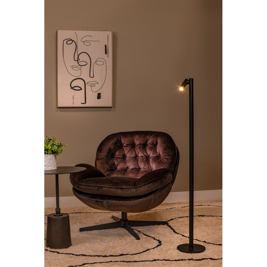 Lucide 27703/02/30 - LED Hämardatav puutetundlik väli lamp ANTRIM LED/2,2W/4V 400 mAh IP54 must