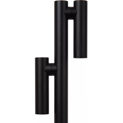 Lucide 27703/04/30 - LED Hämardatav puutetundlik väli lamp ANTRIM 2xLED/2,2W/4V 400 mAh IP54 must