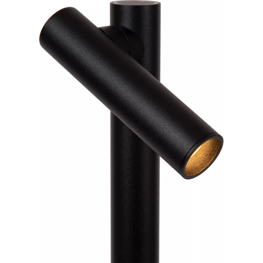 Lucide 27703/04/30 - LED Hämardatav puutetundlik väli lamp ANTRIM 2xLED/2,2W/4V 400 mAh IP54 must
