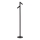 Lucide 27703/04/30 - LED Hämardatav puutetundlik väli lamp ANTRIM 2xLED/2,2W/4V 400 mAh IP54 must