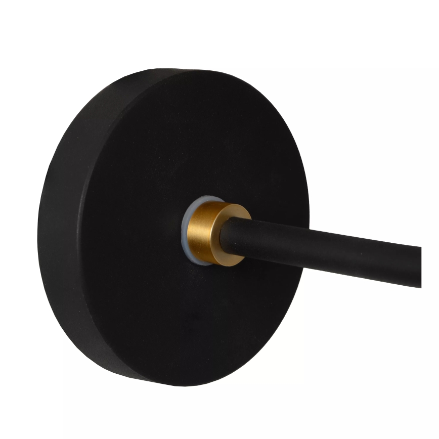 Lucide 30265/01/30 - Seinavalgusti vannituppa BEREND 1xG9/33W/230V IP44 must