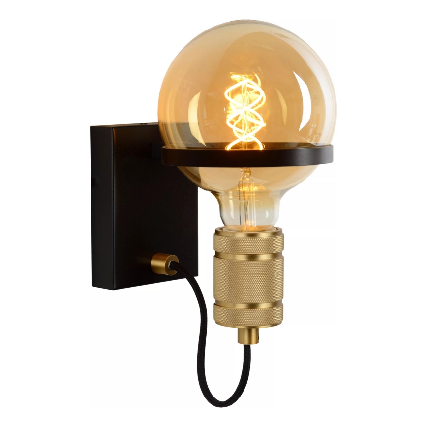Lucide 30271/01/30 - Seinavalgusti OTTELIEN 1xE27/60W/230V must