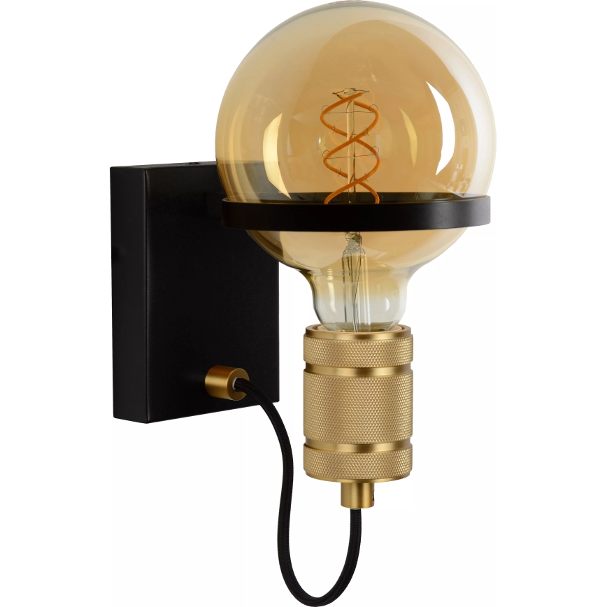 Lucide 30271/01/30 - Seinavalgusti OTTELIEN 1xE27/60W/230V must