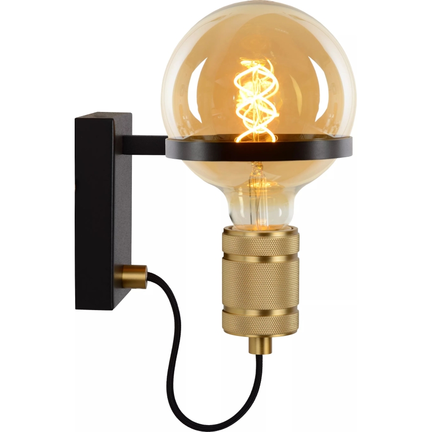 Lucide 30271/01/30 - Seinavalgusti OTTELIEN 1xE27/60W/230V must