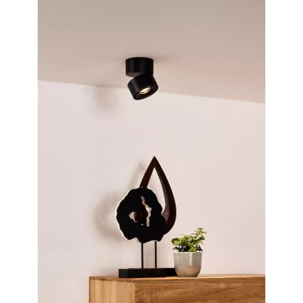 Lucide 35911/08/30 - LED Hämardatav kohtvalgusti YUMIKO LED/10W/230V must