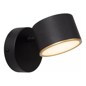 Lucide 44217/08/30 - LED seinale paigaldatav suunavalgusti GIAN LED/9W/230V must