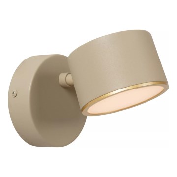 Lucide 44217/08/41 - LED seinasihtvalgusti GIAN LED/9W/230V must