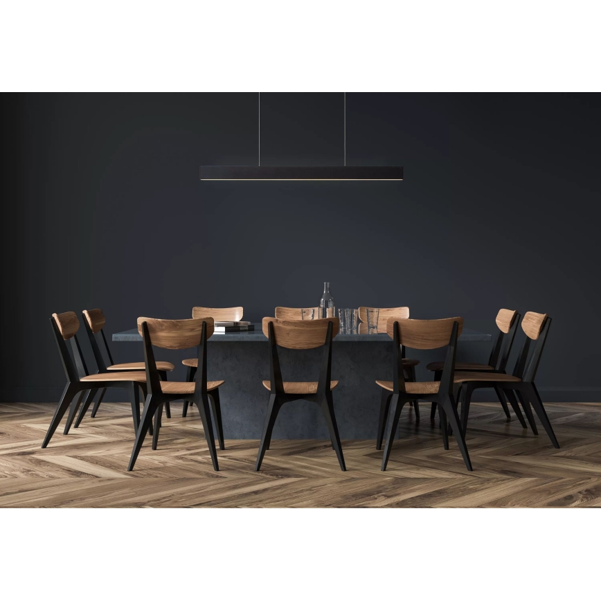 Lucide 45455/36/30 - LED Hämardatav lühter RAYA LED/36W/230V 119 cm must