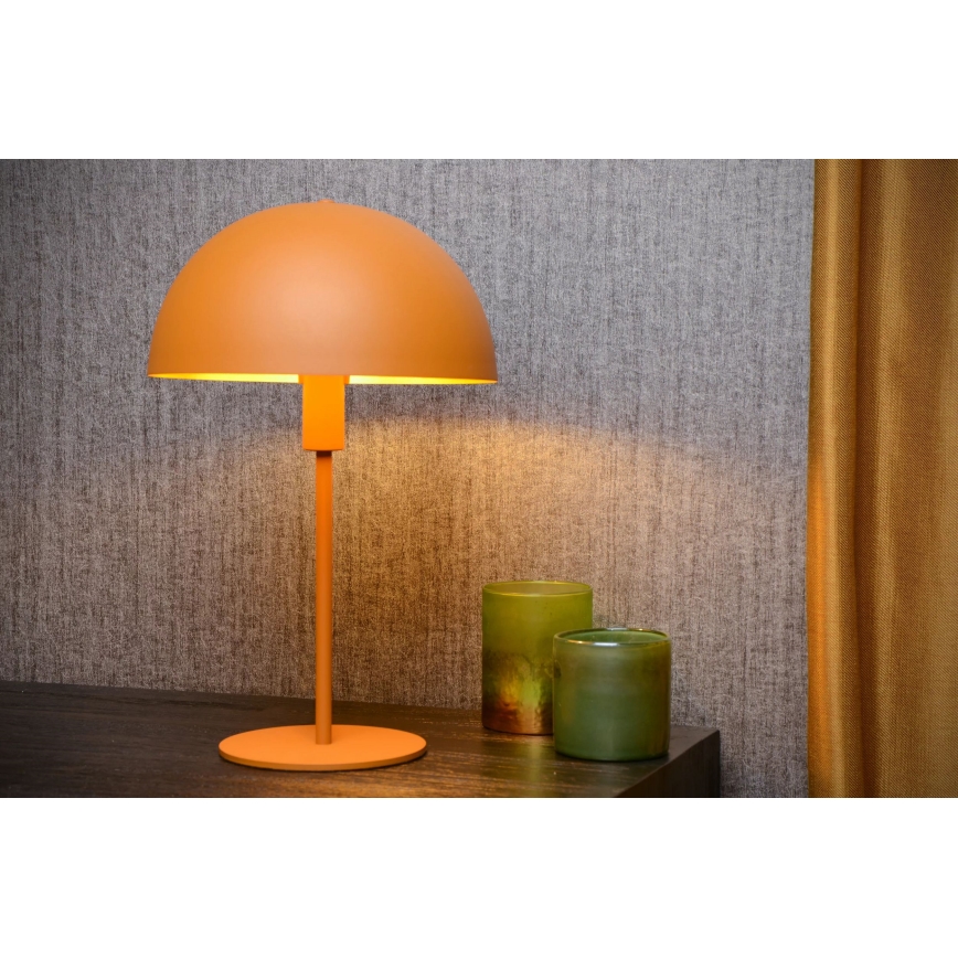 Lucide 45596/01/44 - Laualamp SIEMON 1xE14/25W/230V oranž