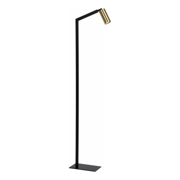 Lucide 45799/01/30 - Põrandalamp SYBIL 1xGU10/35W/230V must/kuldne