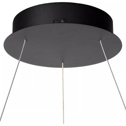 Lucide 46403/48/30 - LED Hämardatav lühter VIDAL LED/48W/230V d. 58 cm must