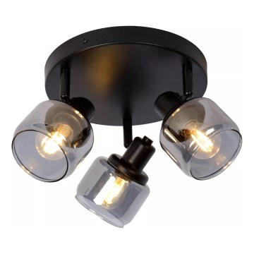 Lucide 77979/13/30 - Kohtvalgusti BJORN 3xE14/40W/230V must