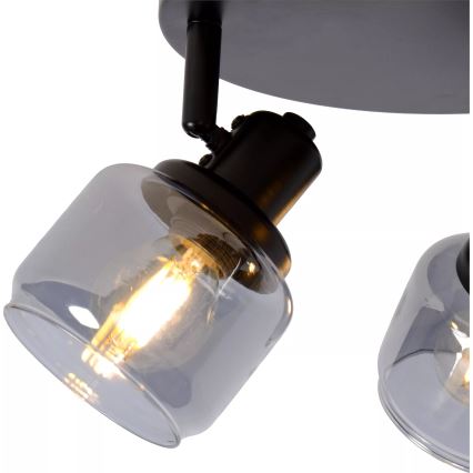 Lucide 77979/13/30 - Kohtvalgusti BJORN 3xE14/40W/230V must