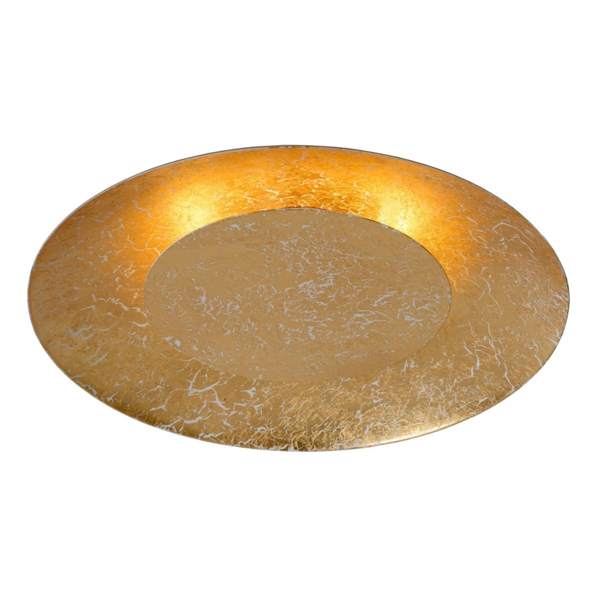 Lucide 79177/12/01 - LED-laevalgusti FOSKAL LED/12W/230V 34.5 cm messing