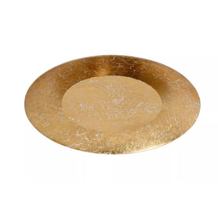 Lucide 79177/12/01 - LED-laevalgusti FOSKAL LED/12W/230V 34.5 cm messing