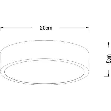Lucide 79185/20/02 - LED Hämardatav laevalgusti UNAR LED/12W/230V d. 20 cm kuldne