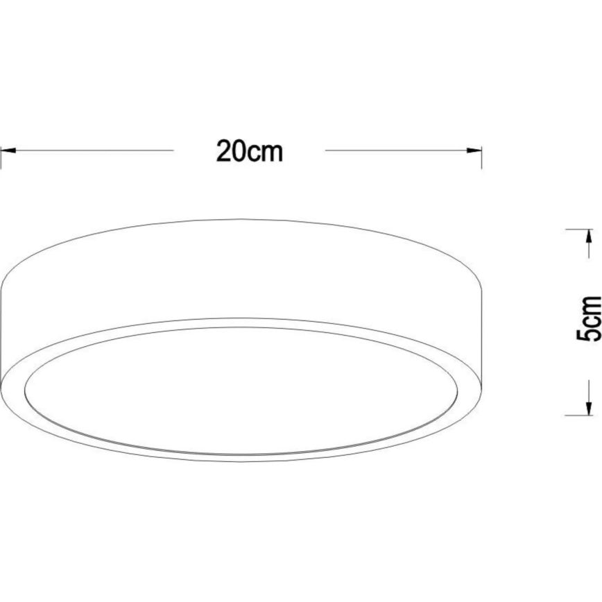 Lucide 79185/20/02 - LED Hämardatav laevalgusti UNAR LED/12W/230V d. 20 cm kuldne