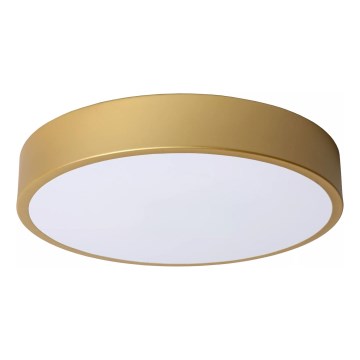 Lucide 79185/30/02 - LED Hämardatav laevalgusti UNAR LED/18W/230V d. 30 cm kuldne