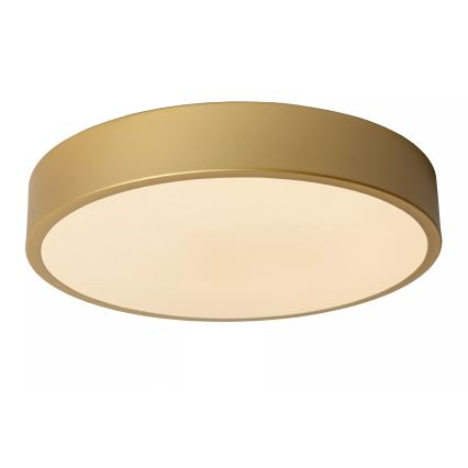 Lucide 79185/30/02 - LED Hämardatav laevalgusti UNAR LED/18W/230V d. 30 cm kuldne