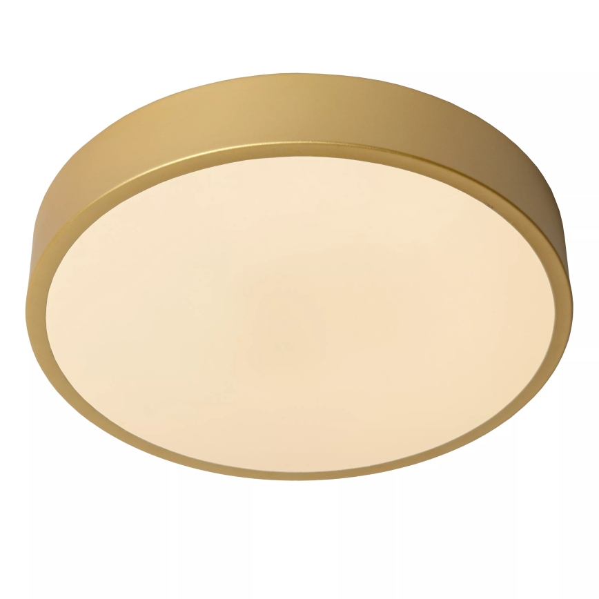 Lucide 79185/30/02 - LED Hämardatav laevalgusti UNAR LED/18W/230V d. 30 cm kuldne