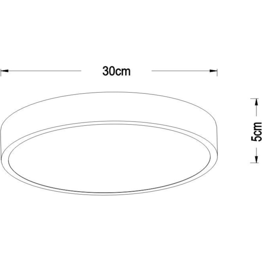 Lucide 79185/30/02 - LED Hämardatav laevalgusti UNAR LED/18W/230V d. 30 cm kuldne