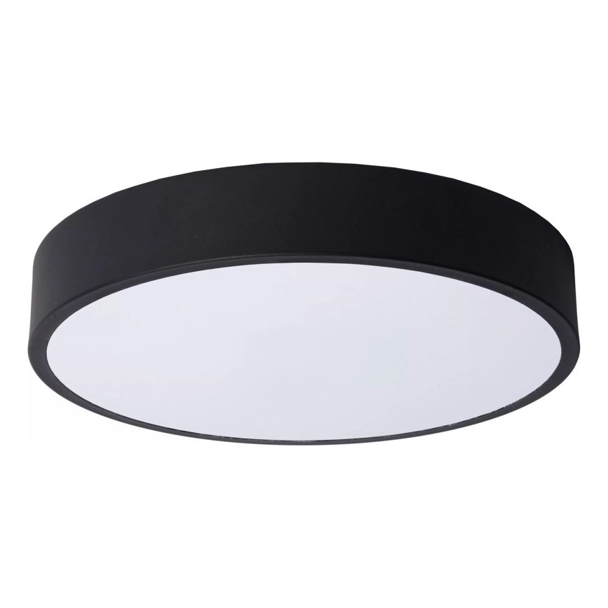 Lucide 79185/30/30 - LED Hämardatav laevalgusti UNAR LED/18W/230V d. 30 cm must