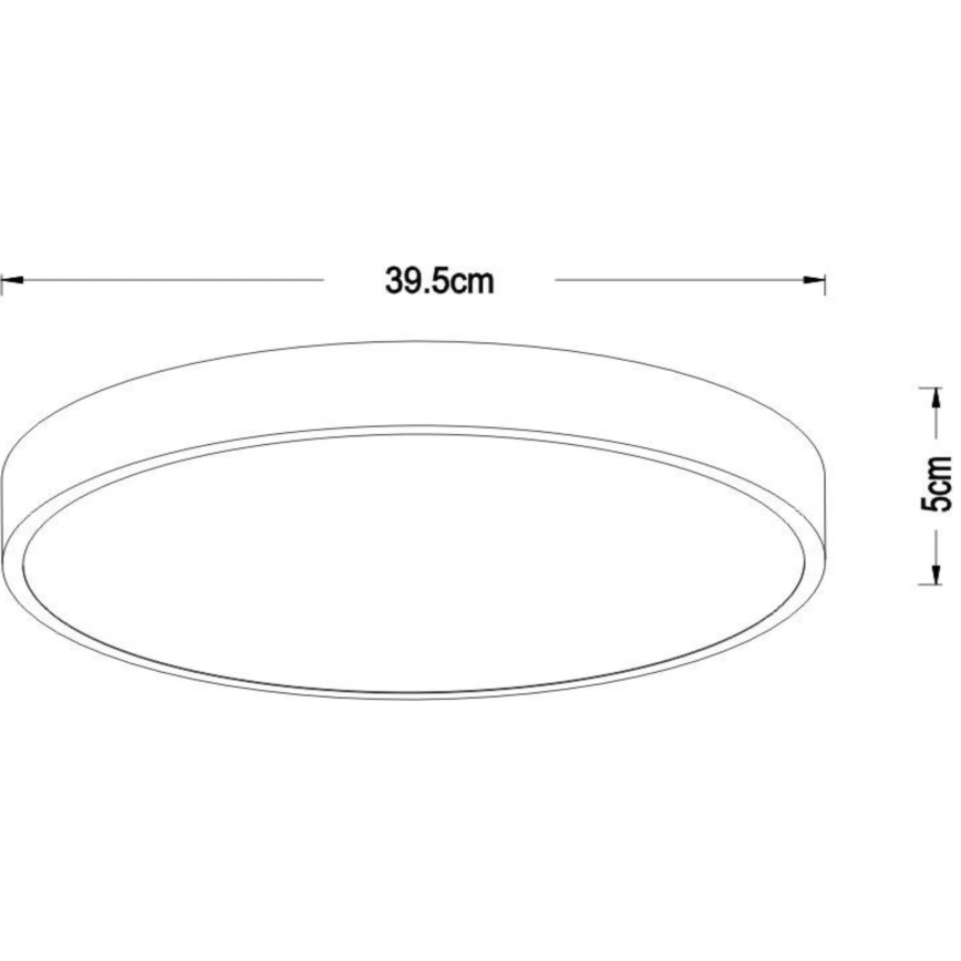 Lucide 79185/40/02 - LED Hämardatav laevalgusti UNAR LED/24W/230V d. 39,5 cm kuldne