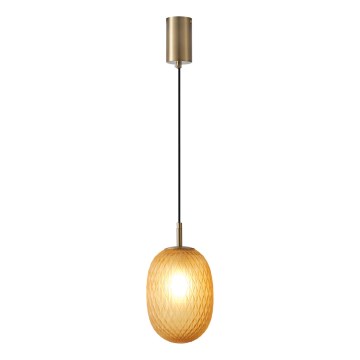 Lühter 1xE14/25W/230V pruun pr. 15 cm