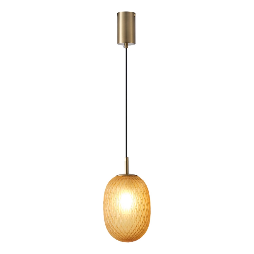 Lühter 1xE14/25W/230V pruun pr. 15 cm