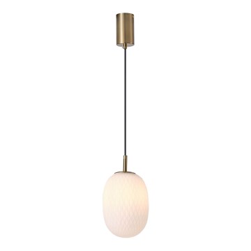 Lühter 1xE14/25W/230V valge d. 15 cm