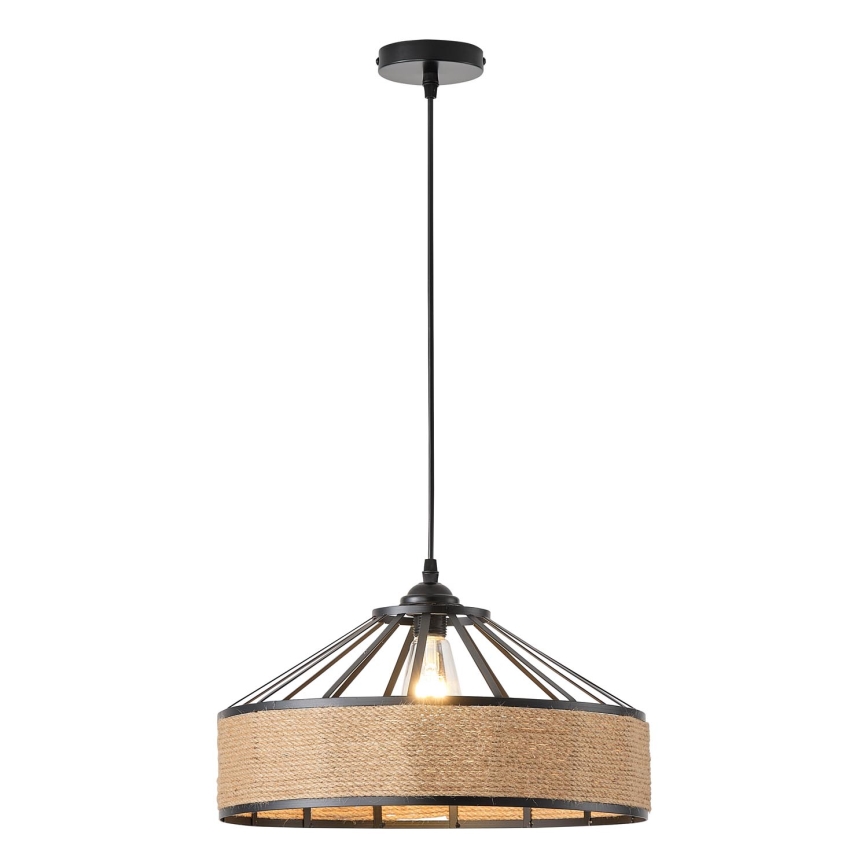 Lühter 1xE27/15W/230V beež