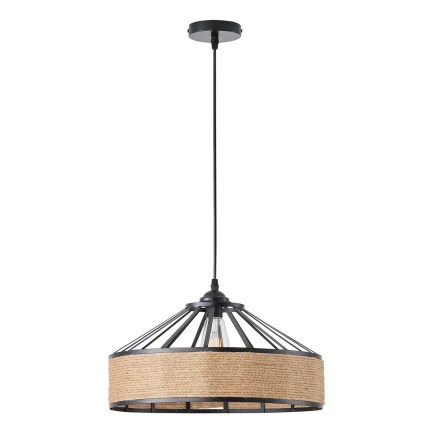 Lühter 1xE27/15W/230V beež