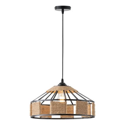 Lühter 1xE27/15W/230V beež