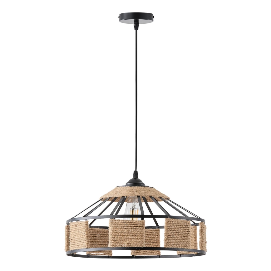 Lühter 1xE27/15W/230V beež