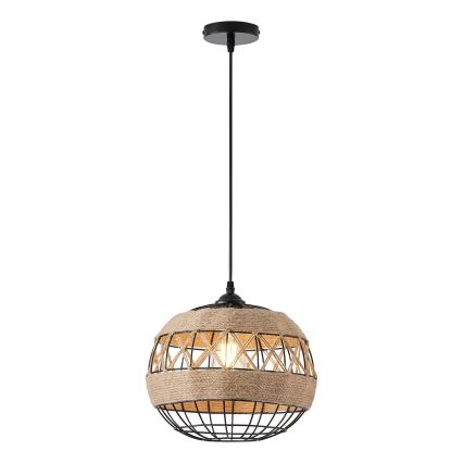 Lühter 1xE27/15W/230V beež