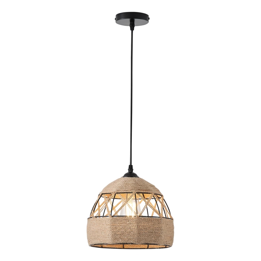 Lühter 1xE27/15W/230V beež