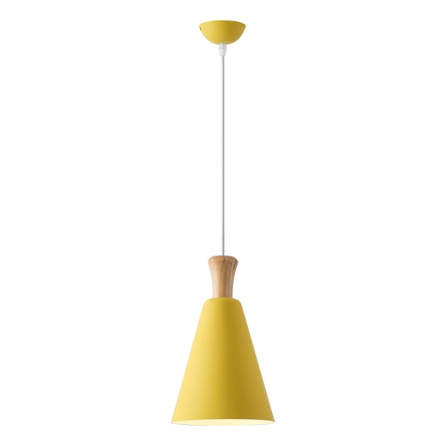 Lühter 1xE27/15W/230V kollane d. 20 cm